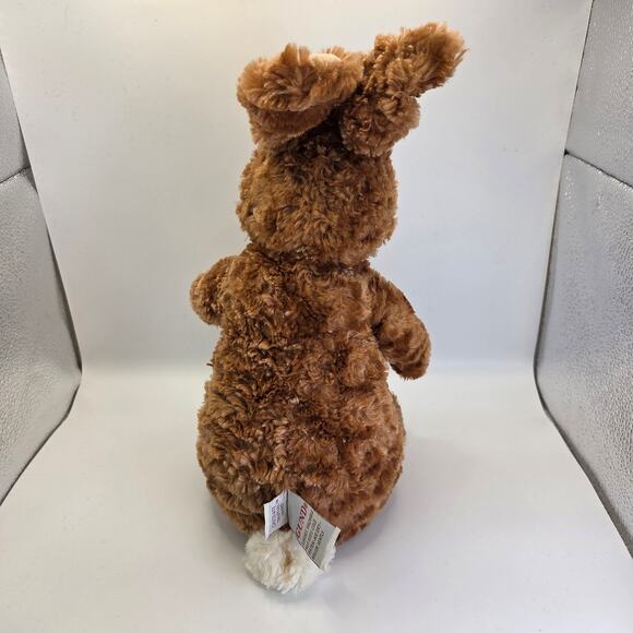 Gund Brown Rabbit Plush Stuffed Animal Bunny 11" Beanbag Ears Tail - Picture 3 of 10